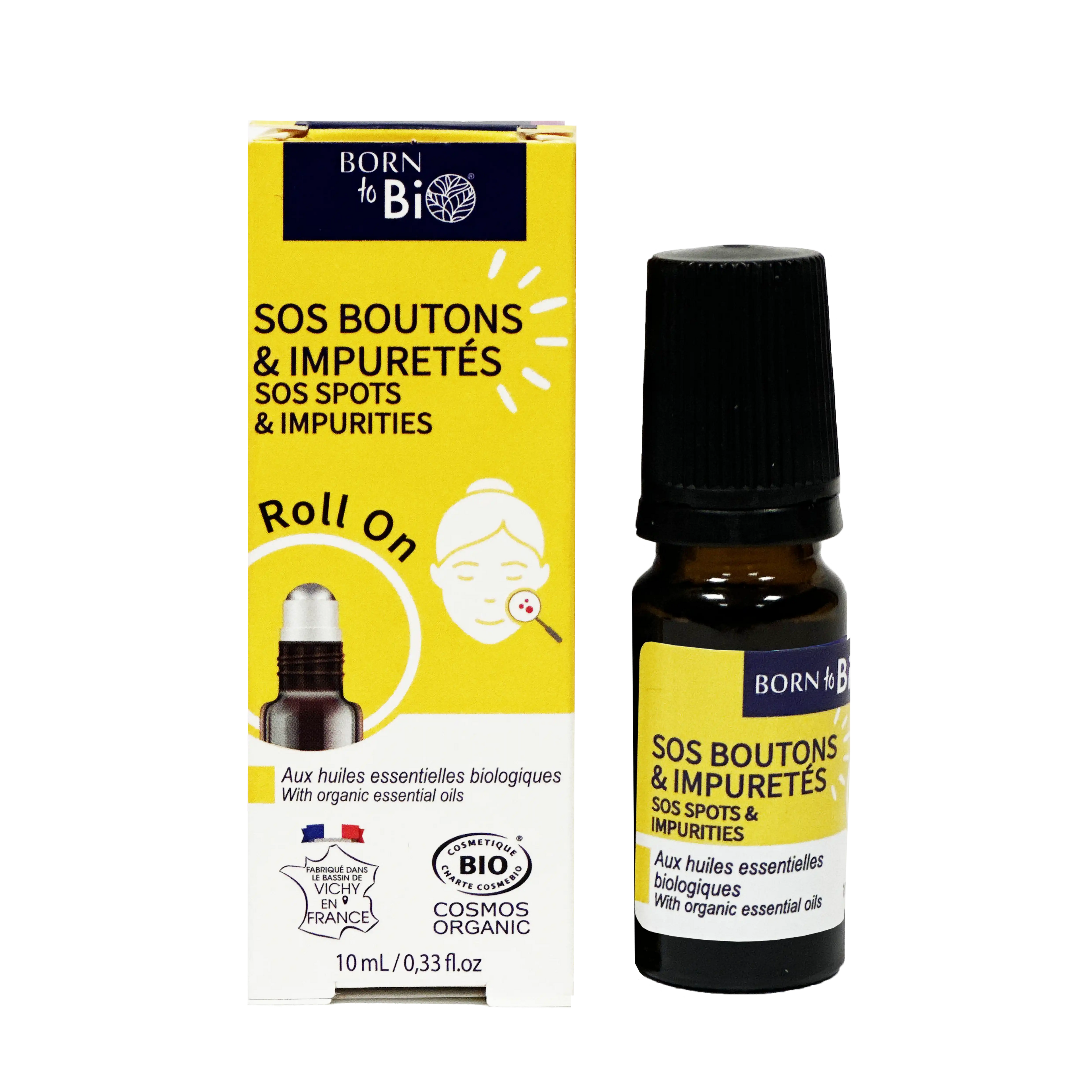 Roll-On SOS Boutons & Impuretés Certifié Bio