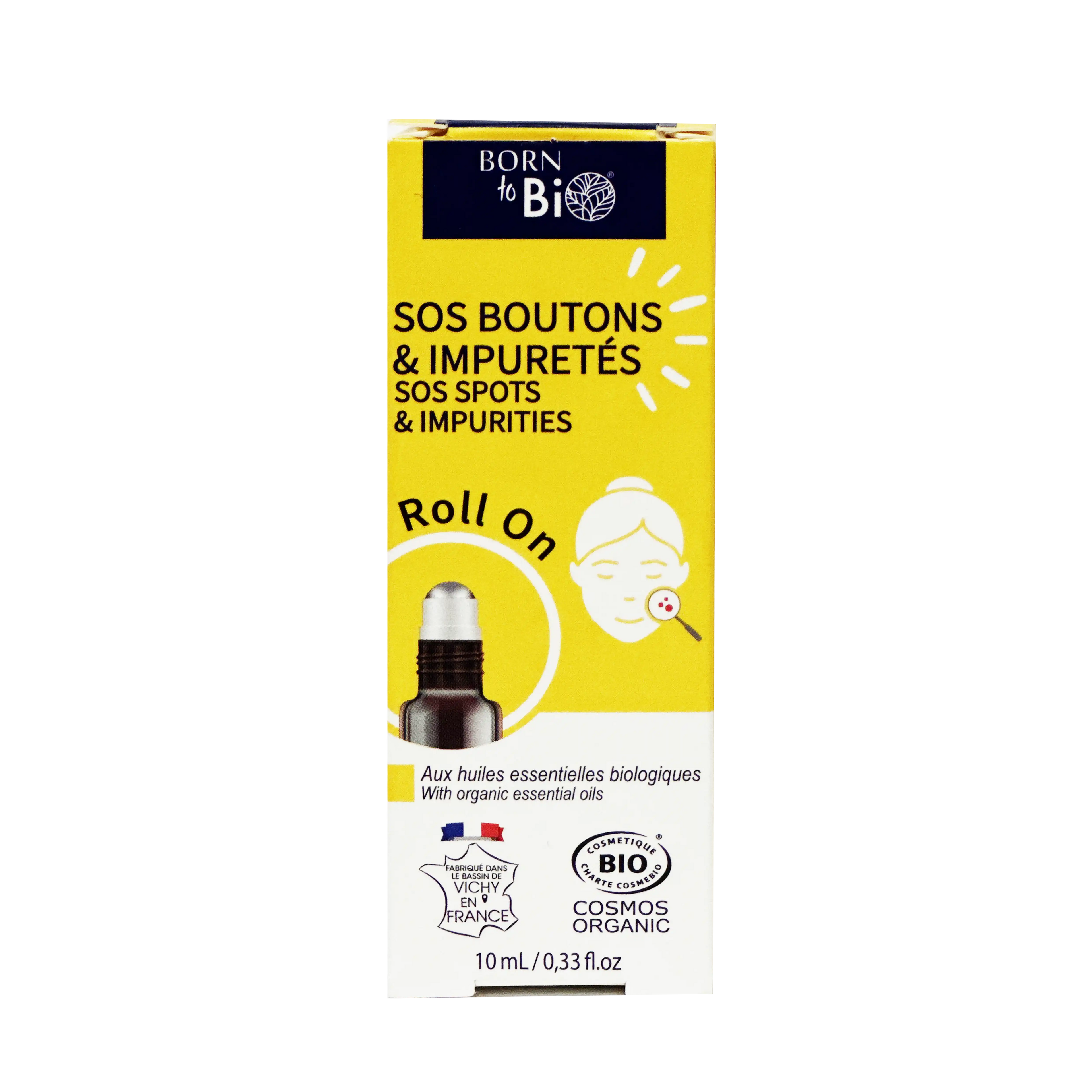 Roll-On SOS Boutons & Impuretés Certifié Bio