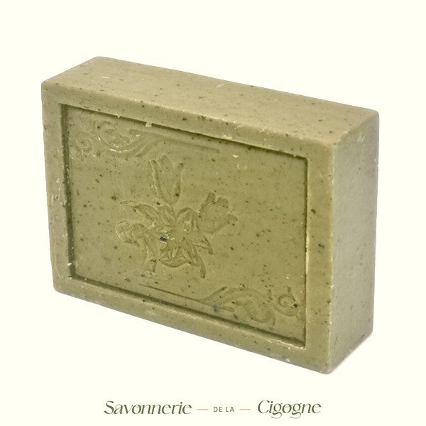 Savon d'Alep ornementé à l'huile de nigelle 100g