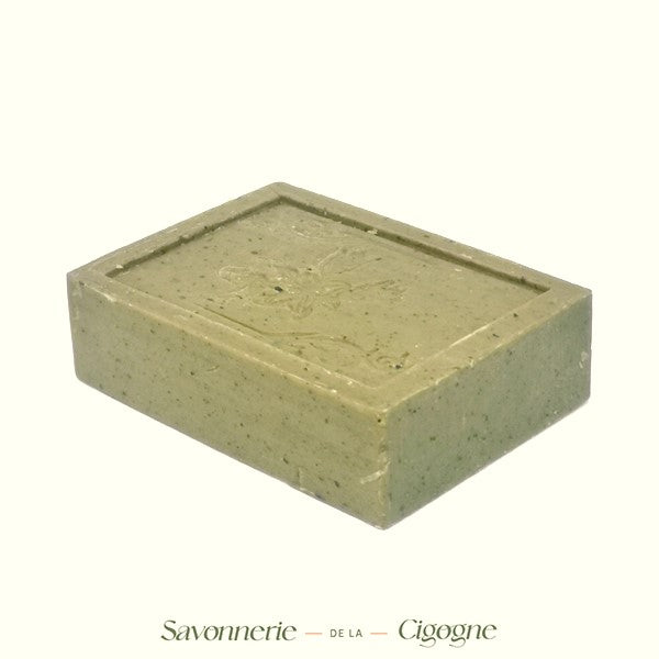 Savon d'Alep ornementé à l'huile de nigelle 100g